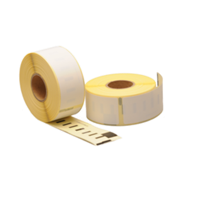 Dymo 99010 compatible labels, verwijderbaar, 89mm x 28mm, 260 etiketten