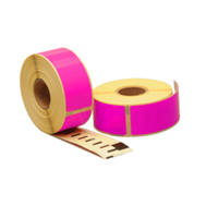 12x Seiko SLP-1PLB compatible labels, 89mm x 28mm, 260 etiketten, roze