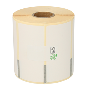 Star labels compatible TSP700-800, 76mm x 38mm, 810 etiketten, blanco