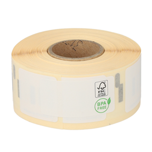 Dymo S0929120 compatible labels, 25mm x 25mm, 750 etiketten, blanco