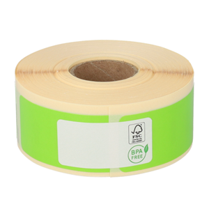 Dymo 11352 compatible labels, 54mm x 25mm, 500 etiketten, groen