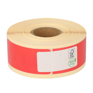 Dymo 11352 compatible labels, 54mm x 25mm, 500 etiketten, rood
