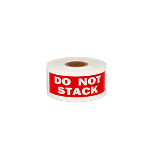 Do not stack label, 101,6mm x 38,1mm, 300 etiketten, permanent