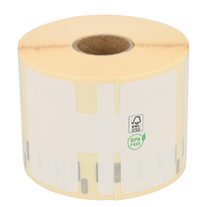 Dymo 11354 compatible labels, 57mm x 32mm, 1.000 etiketten, blanco