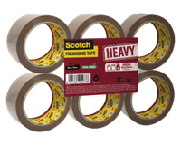 scotch Verpakkingstape  Heavy 50mmx66m bruin 6 rollen