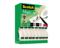 Scotch Klebefilm Magic 810, 19 mm x 33 m, 24 Rollen