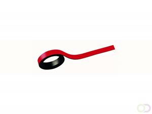MAUL Magnetstreifen, (B)10 mm (L) 1.000 mm, rot