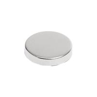 Alco Haftmagnete rund Ø 22 mm, 4 mm, Haftkraft: 800 g, silber (10 stk)