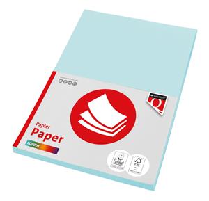 Fastprint Kopieerpapier  A4 120gr lichtblauw 100vel