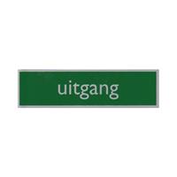 Infobord pictogram uitgang 165x44mm