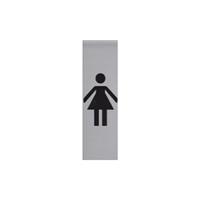 Posta Infobord pictogram dame 165x44mm