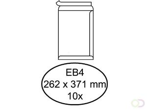 Envelop  akte EB4 262x371mm zelfklevend wit 10stuks