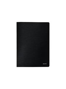 LEITZ Sichtbuch Style, A4, PP, mit 20 Hüllen, satin-schwarz