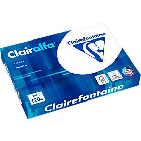 Clairalfa Multifunktionspapier, DIN A4, 120 g/qm, extra weiß