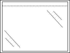 Paklijstenvelop  zelfklevend blanco 165x112 100st