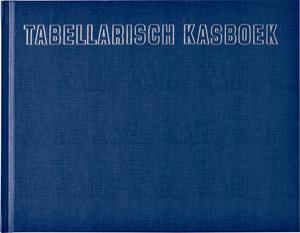 Office Kasboek tabellarisch 210x160mm 96blz 8 kolommen blauw