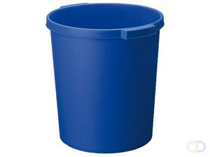 Papierbak Jalema 15liter met griprand blauw
