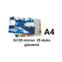 GBC Laminierfolien A4 2 x 125 mic hochglänzend