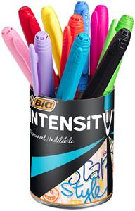 Bic Permanent marker Marking Colors 1.1 mm. assorti (pak 10 stuks)