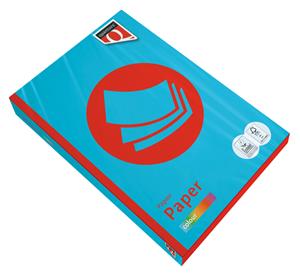 Fastprint Kopieerpapier  A4 80gr azuurblauw 500vel