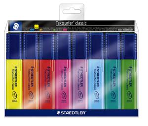 Staedtler Markeerstift  364 Textsurfer assorti 8stuks