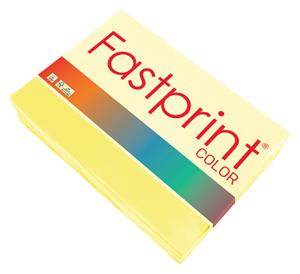 Fastprint Kopieerpapier  A4 80gr zwavelgeel 500vel