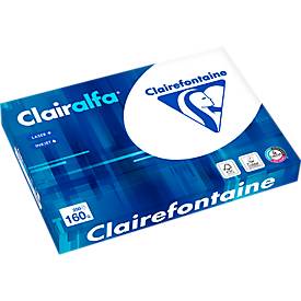 Clairefontaine Kopieerpapier  Clairalfa A3 160gr wit 250vel