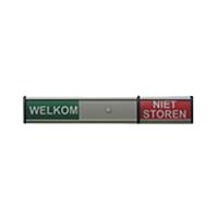 Posta Infobord welkom/niet storen 125x30mm