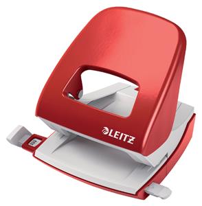 LEITZ Locher Nexxt 5008, Stanzleistung: 30 Blatt, rot