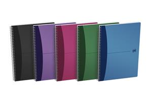 Oxford Office Spiralbuch, DIN A4, liniert, 90 Blatt
