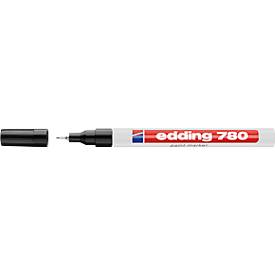 Edding Viltstift  780 lakmarker rond zilver 0.8mm