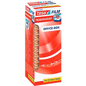 tesa® plakband Film transparant, 10 of 33 meter lang