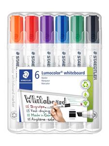 STAEDTLER Lumocolor Whiteboard-Marker 351B, 6er Etui