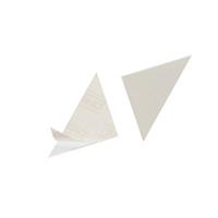 DURABLE Dreieck-Selbstklebetaschen CORNERFIX, 100 x 100 mm