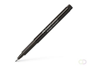 fineliner Faber Castell Broadpen 1554 zwart