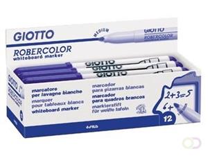 Giotto Robercolor whiteboardmarker, medium, ronde punt, blauw