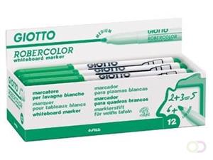 Giotto Robercolor whiteboardmarker, medium, ronde punt, groen