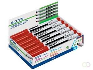 Giotto Robercolor whiteboardmarker maxi, schuine punt, rood