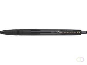 Pilot balpen Super Grip G medium retractable, zwart, value pack met 24 + 6 stuks