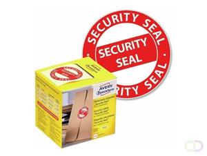 Beveiligingsetiketten Security Seal, doosje van 125 stuks