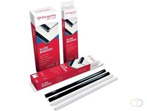 Pergamy klemstrips, pak van 25 stuks, 10-12 mm, zwart