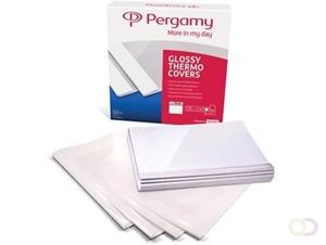 Pergamy thermische omslagen ft A4, 1,5 mm, pak van 100 stuks, wit