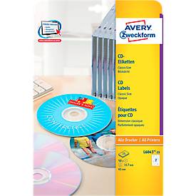 Avery Zweckform Avery Classic Size CD Labels