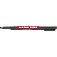 edding 143 B - OHP-Marker, permanent, 1-3 mm, rot
