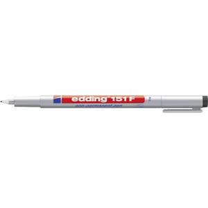 Edding Foliestift 151 F non-permanent pen 4-151001 Zwart