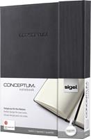 Sigel SI-CO161 Notitieboek Conceptum Pure Hardcover Met Magneetsluiting A5 Zwart