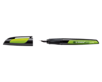 Stabilo Easy Buddy: Zwart/lime M Nib