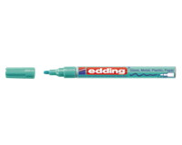 edding Viltstift  751 lakmarker rond metallic groen 1-2mm