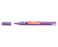 edding Viltstift  751 lakmarker rond metallic paars 1-2mm