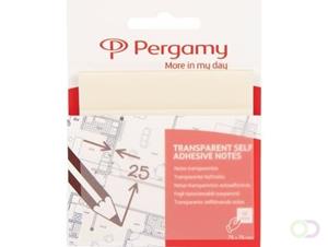 Pergamy transparante notes, ft 76 x 76 mm, 50 vel, wit